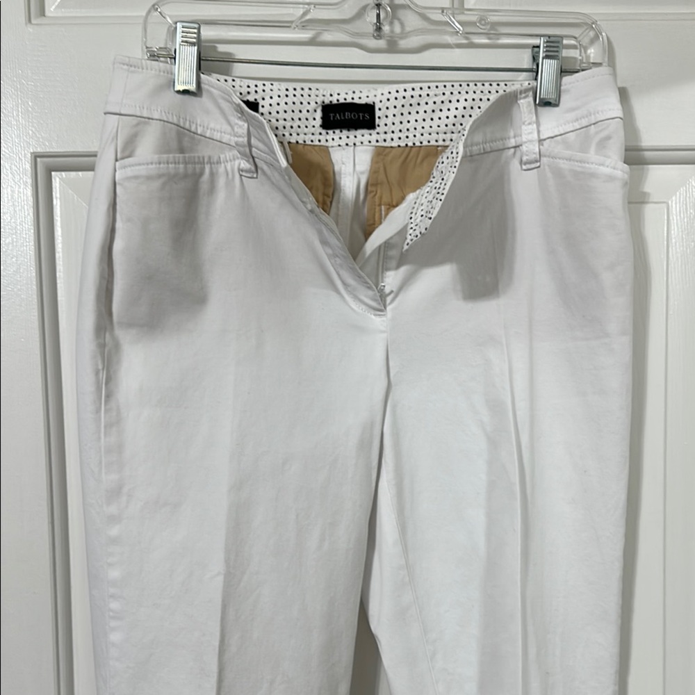 Talbots Women's White Jeans